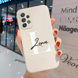 Custom Name Personalized Case For Samsung Galaxy