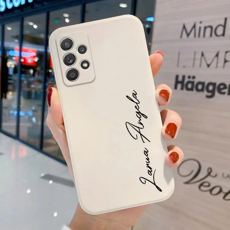 Custom Name Personalized Case For Samsung Galaxy