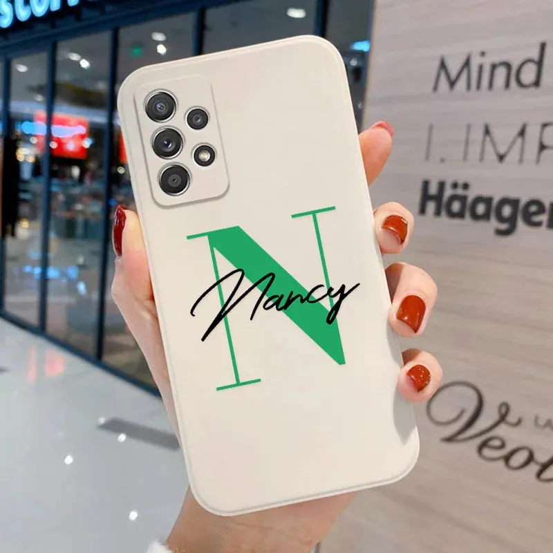 Custom Name Personalized Case For Samsung Galaxy