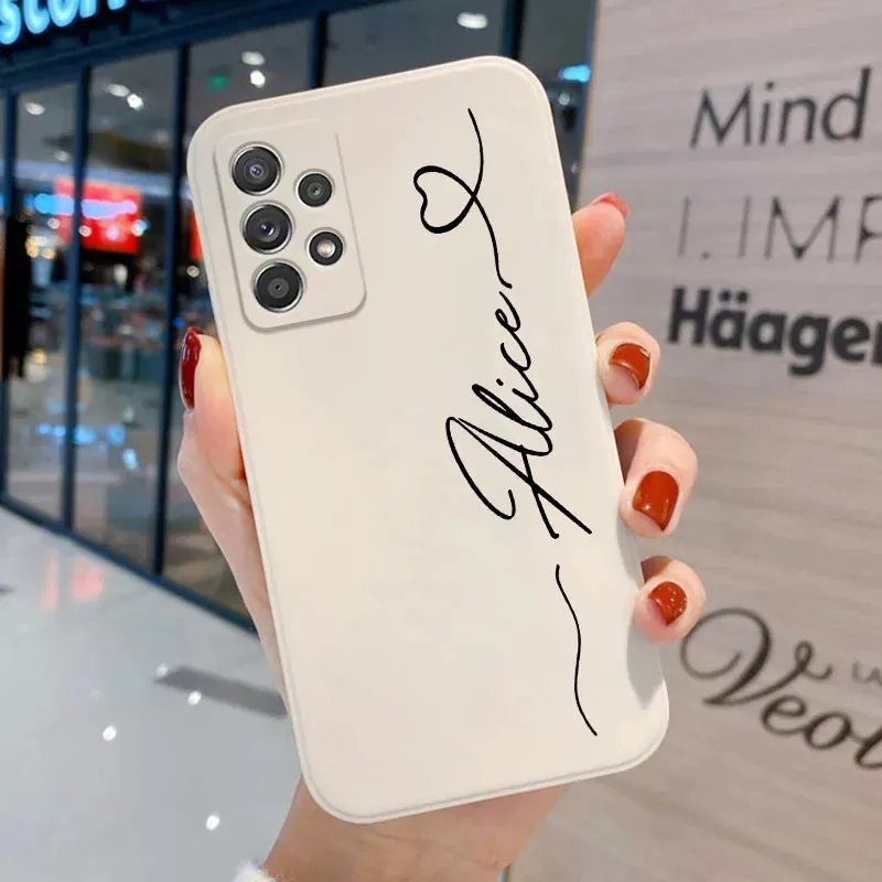 Custom Name Personalized Case For Samsung Galaxy