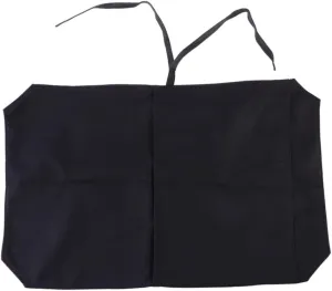 Cutlery Storage Roll Bag for Case 4 Slots Black Sturdy and Portable Cutting Tool Organizer