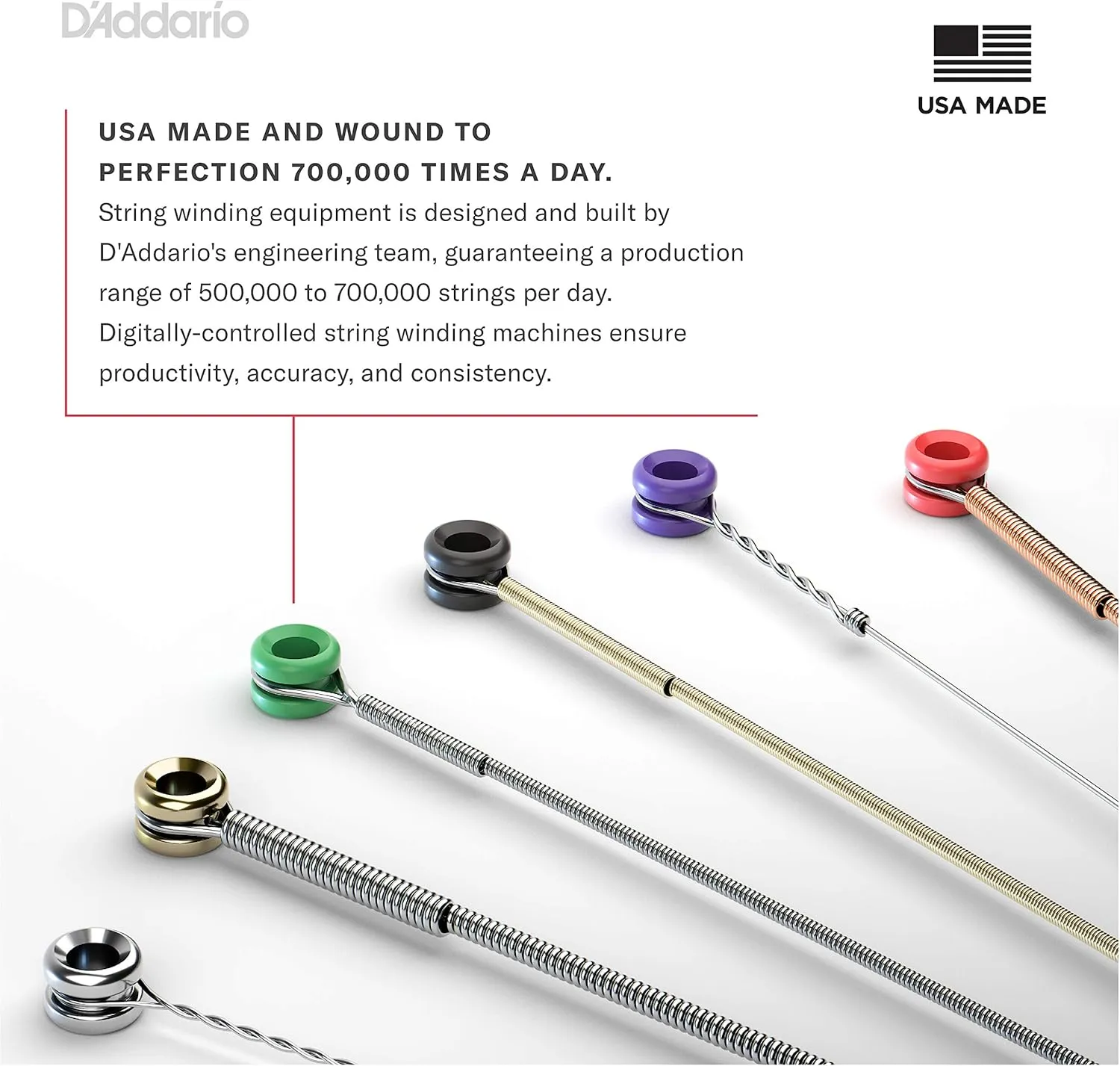 D'Addario Guitar Strings - Pro-Arte Classical Guitar Strings - EJ45-3D - Nylon Guitar Strings - Silver Plated Wound, Nylon Core - Normal Tension, 3-Pack
