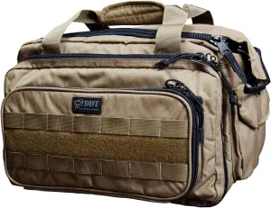DDT Ranger Padded Range Bag – Large Tactical Shooting Bag with Compartments for Ammo, Firearms, and Gear