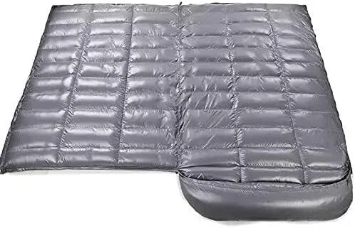 Double Sleeping Bag Queen Size Waterproof Lightweight Envelope Style for Camping & Backpacking