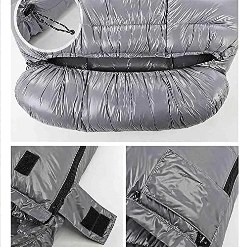 Double Sleeping Bag Queen Size Waterproof Sleeping Bag Good, Lightweight, for Camping, Cool Weather Backpacking, Hiking Ultralight Warm