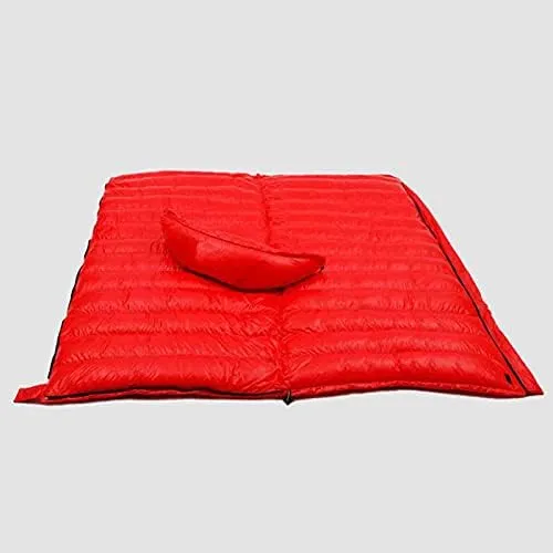 Down Sleeping Bag, Hydrophobic Goose Down Sleeping Bag Ultralight Sleeping Bag for Men and Women Designed for Backpacking