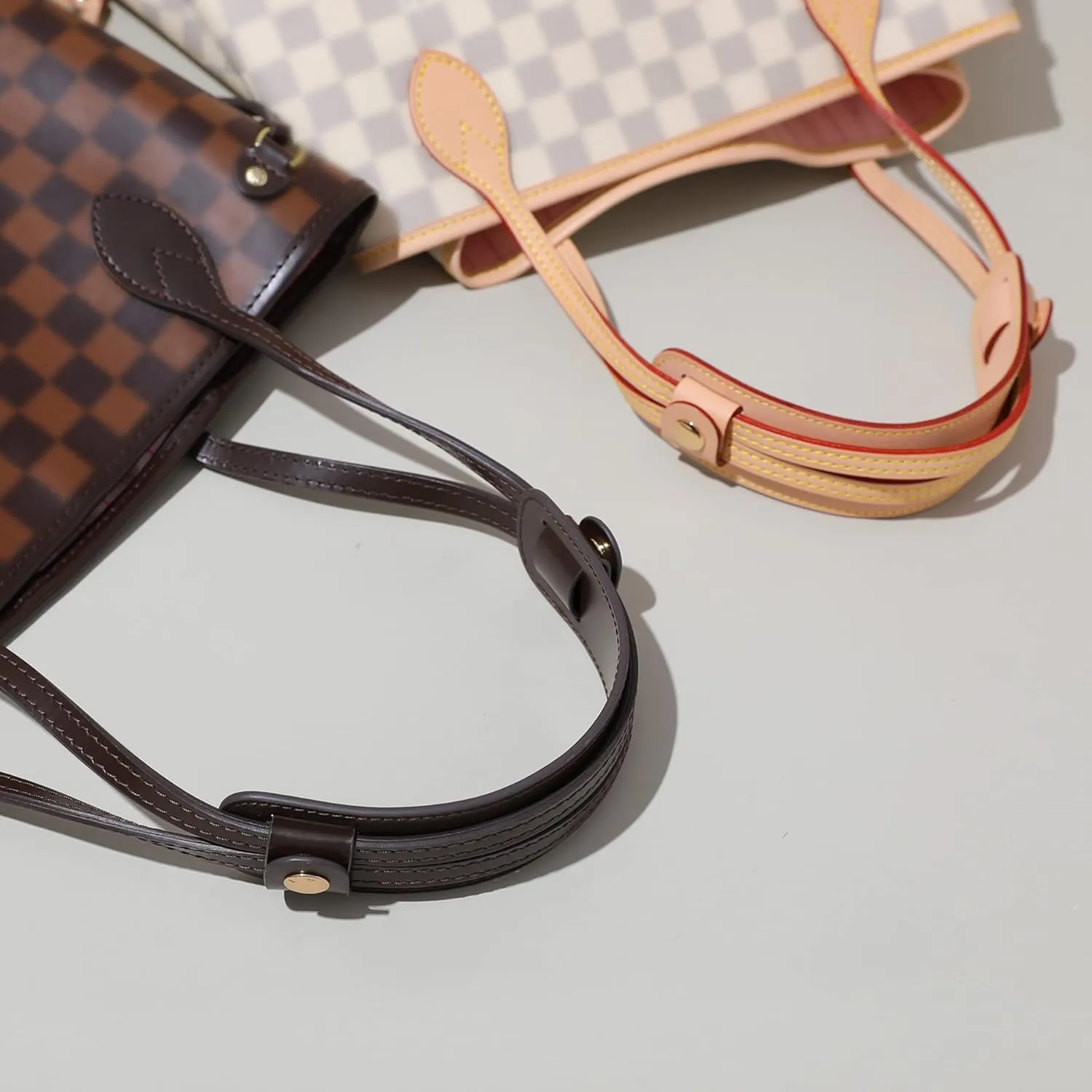 Doxo Vachetta Leather Shoulder Strap Pad for Handbag Tote Felt Bag Fits for Neverfull PM MM GM More