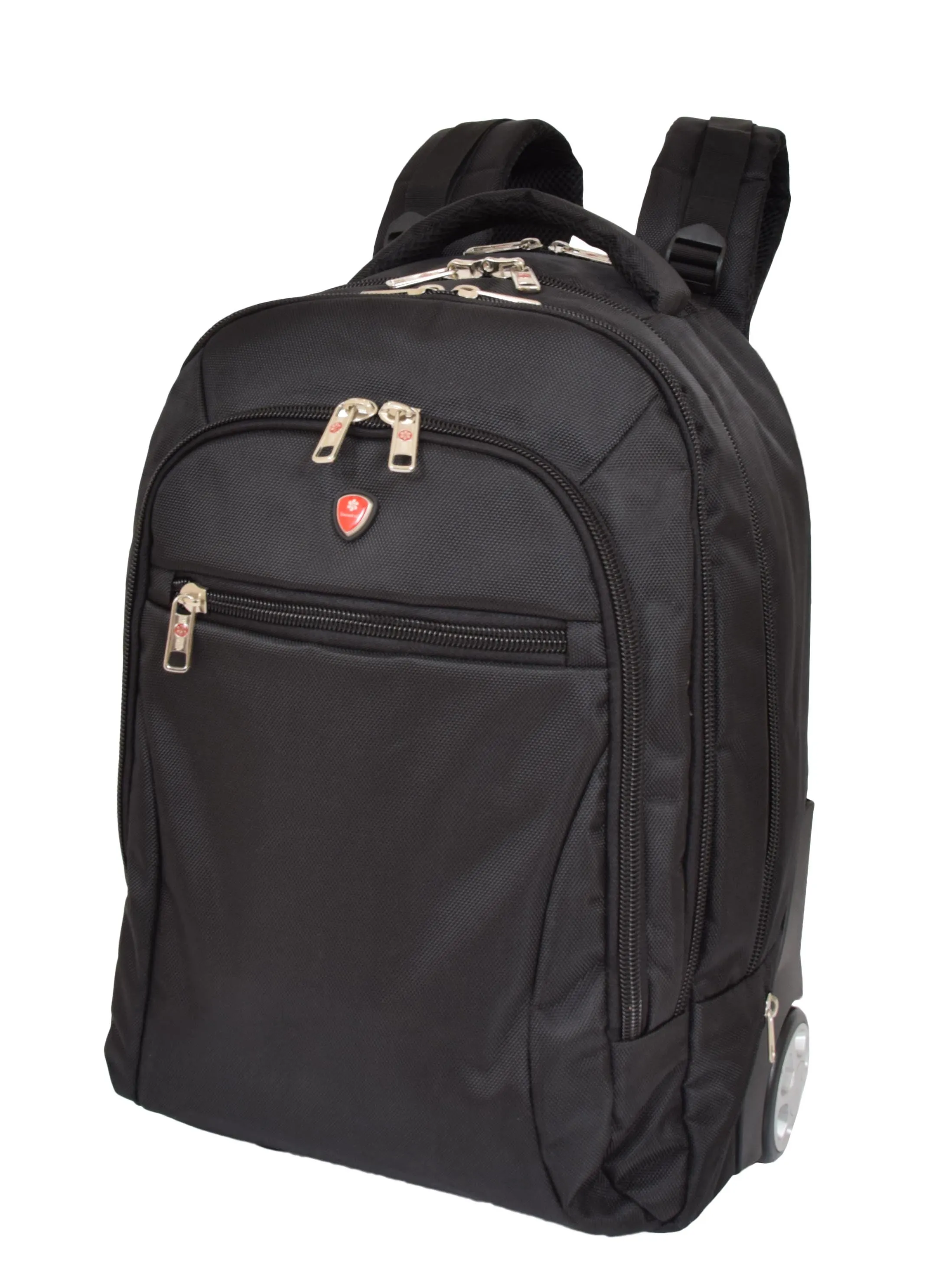DR489 Cabin Size Backpack with Wheels Black