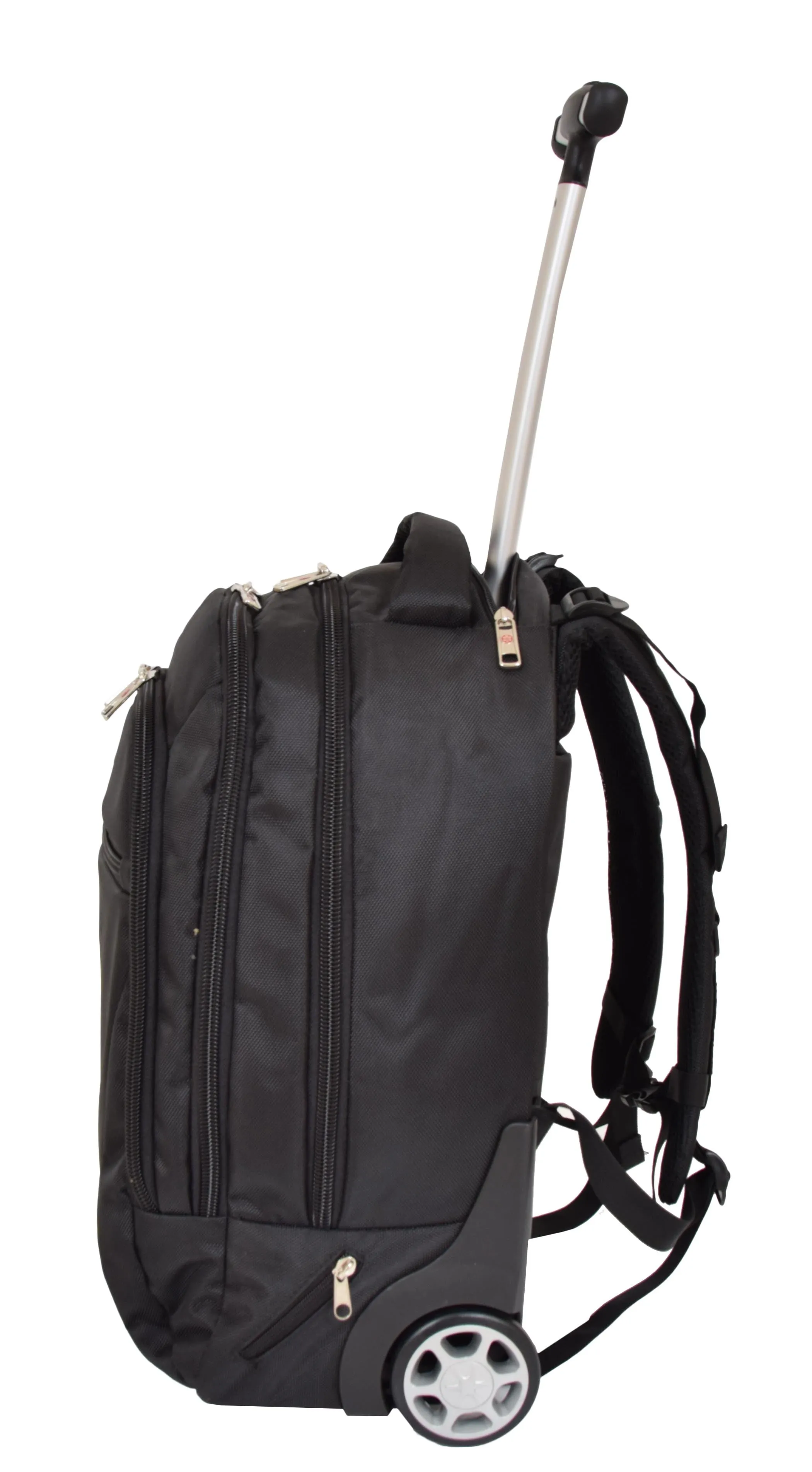 DR489 Cabin Size Backpack with Wheels Black