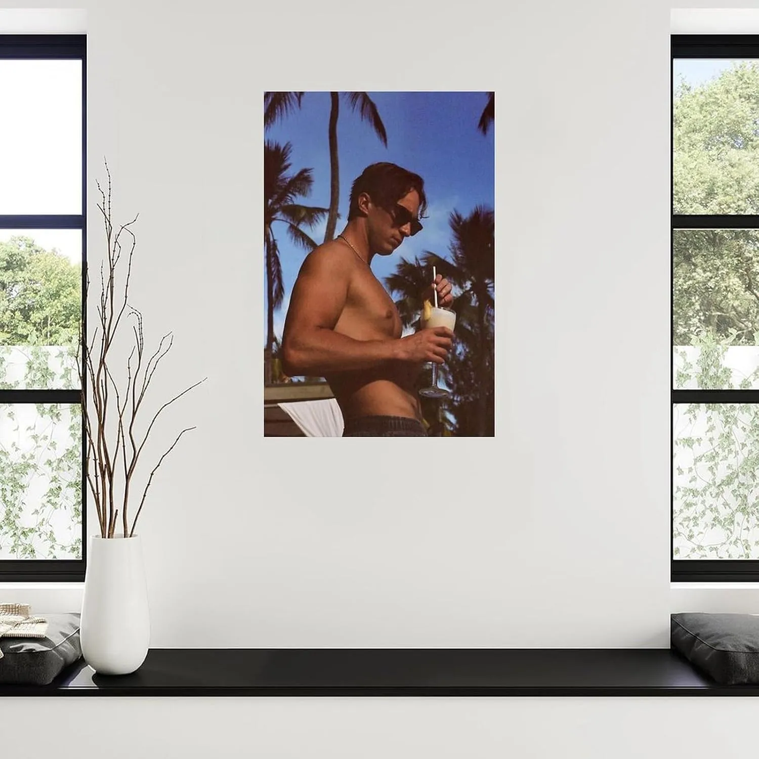 Drew Starkey Poster Canvas Painting Wall Art Poster for Bedroom Living Room Decor 08x12inch(20x30cm) Unframe-style