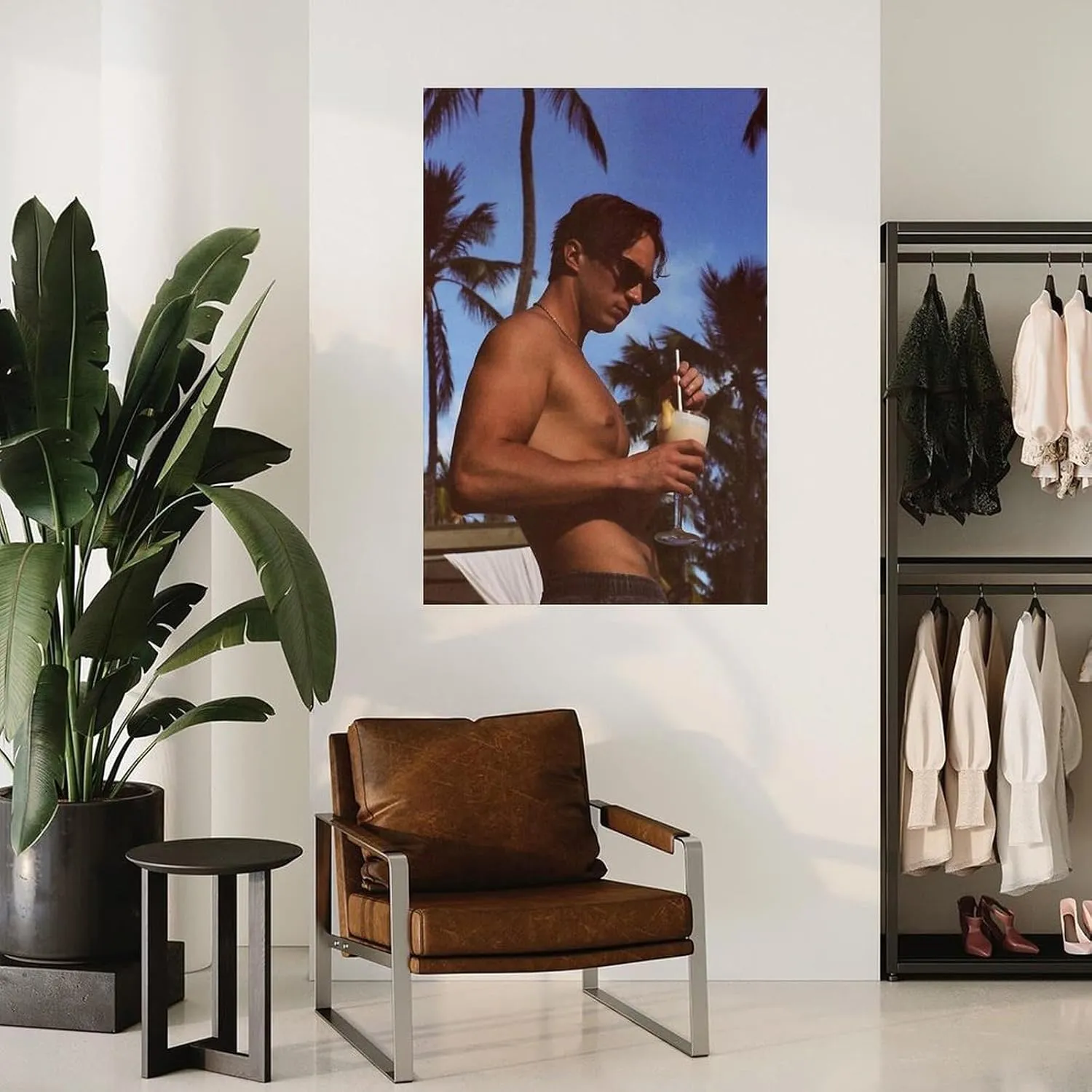 Drew Starkey Poster Canvas Painting Wall Art Poster for Bedroom Living Room Decor 08x12inch(20x30cm) Unframe-style