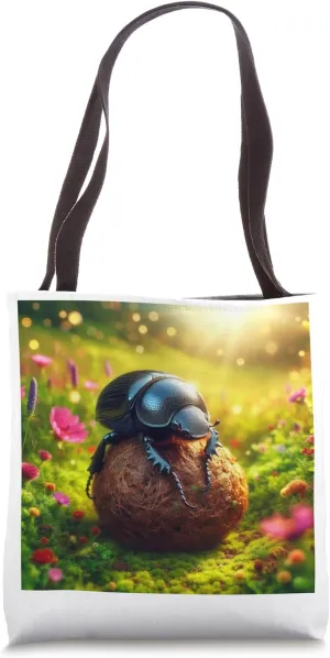 Dung Beetle - Dung in your life - Roll Tote Bag
