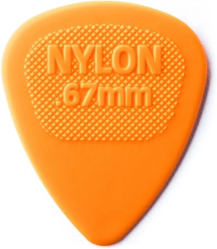 Dunlop Nylon MIDI Standard .67mm Orange Guitar Pick - 72 Pack
