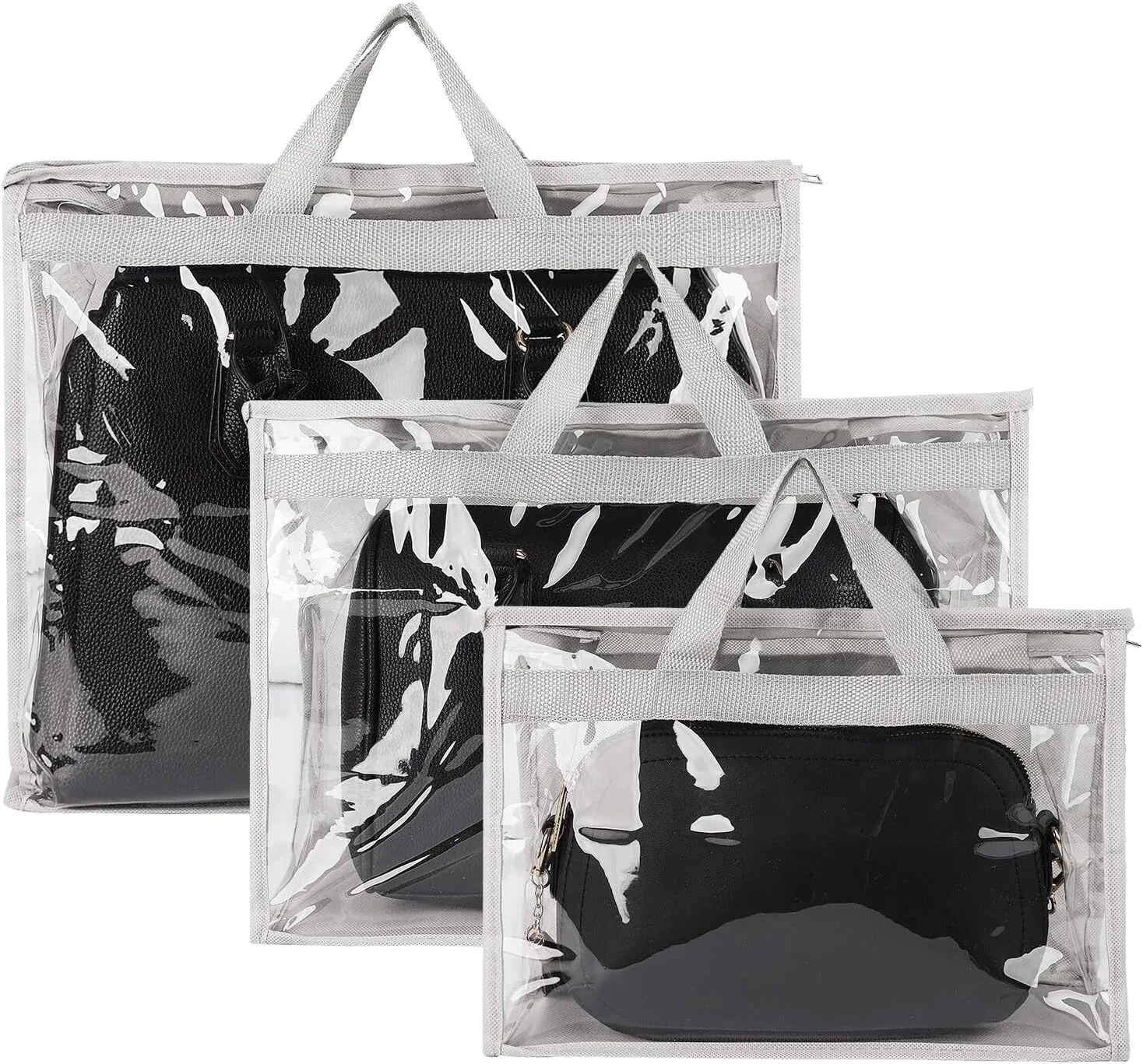 Dust-Proof Handbag Protector - Clear Purse Organizer With Creative Handbag Storage Solution