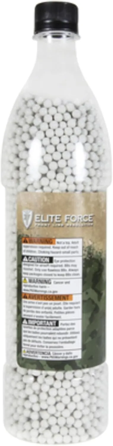 Elite Force Premium 6mm Airsoft BBS Ammo, .25 Gram, 2700 Count