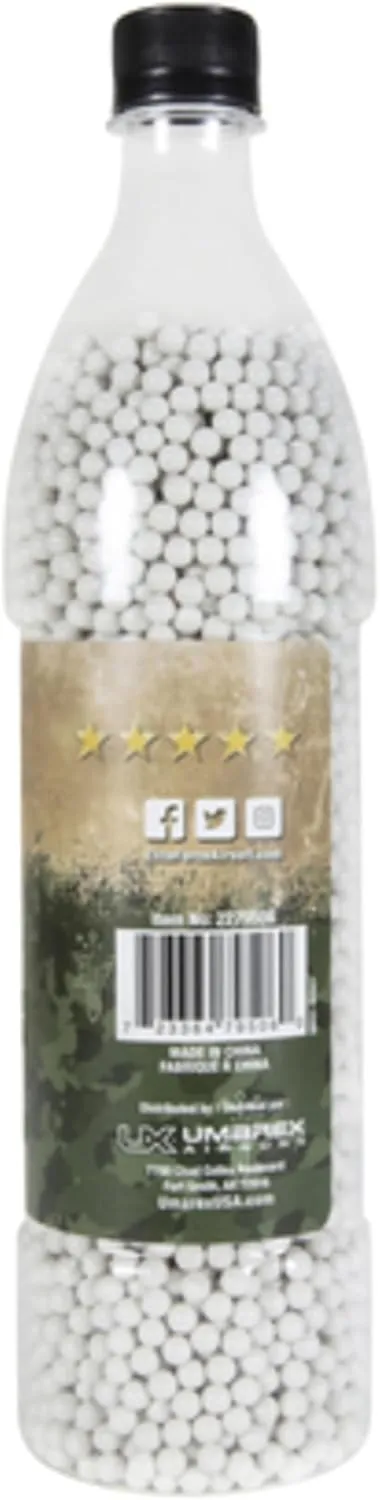 Elite Force Premium 6mm Airsoft BBS Ammo, .25 Gram, 2700 Count