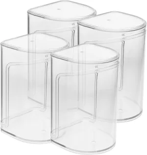 ERINGOGO Mild Plastic Material Doll Display Box Sturdy Collectible Dolls Case for Models