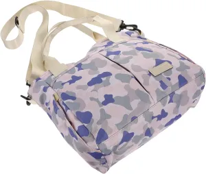 Fashionable Mommy Diaper Bag Capacity Handbag for Care Stylish Tote with Wide Opening for Travel and Daily Outings Camouflage Design