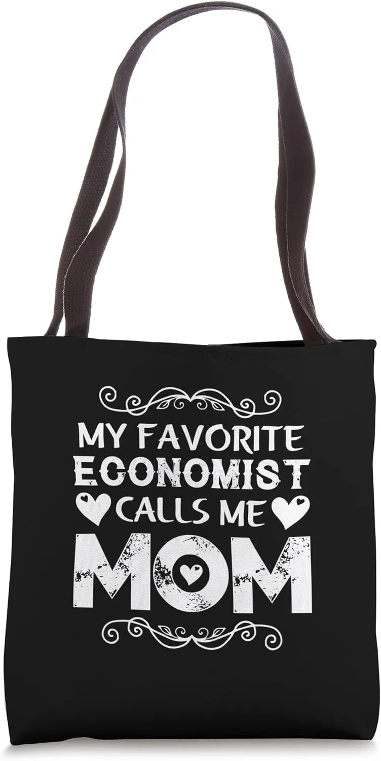 Favorite Economist Calls Me Mom Mothers Day Tote Bag