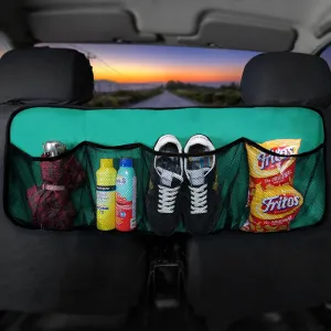 FH Group E-Z Travel™ Multi-Pocket Storage Collapsible Car Mint Organizer (Easy Carry Perfect for Garage or Grocery Store, 1 Pack) Mint)