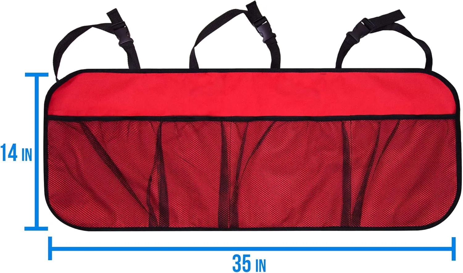 FH Group E-Z Travel™ Multi-Pocket Storage Collapsible Car Mint Organizer (Easy Carry Perfect for Garage or Grocery Store, 1 Pack) Mint)