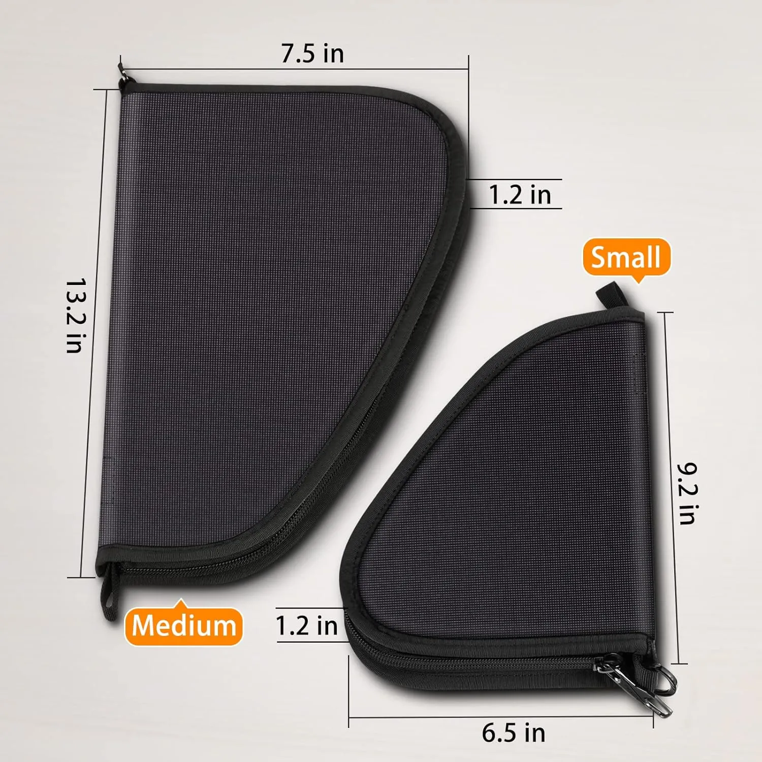FINPAC Pistol Rug Case, Tactical Firearm Cover Soft Gun Storage Pouch with D-Ring & Padded Lining for Compact and Full-Size Handguns - [Only ONE Pistol Case]