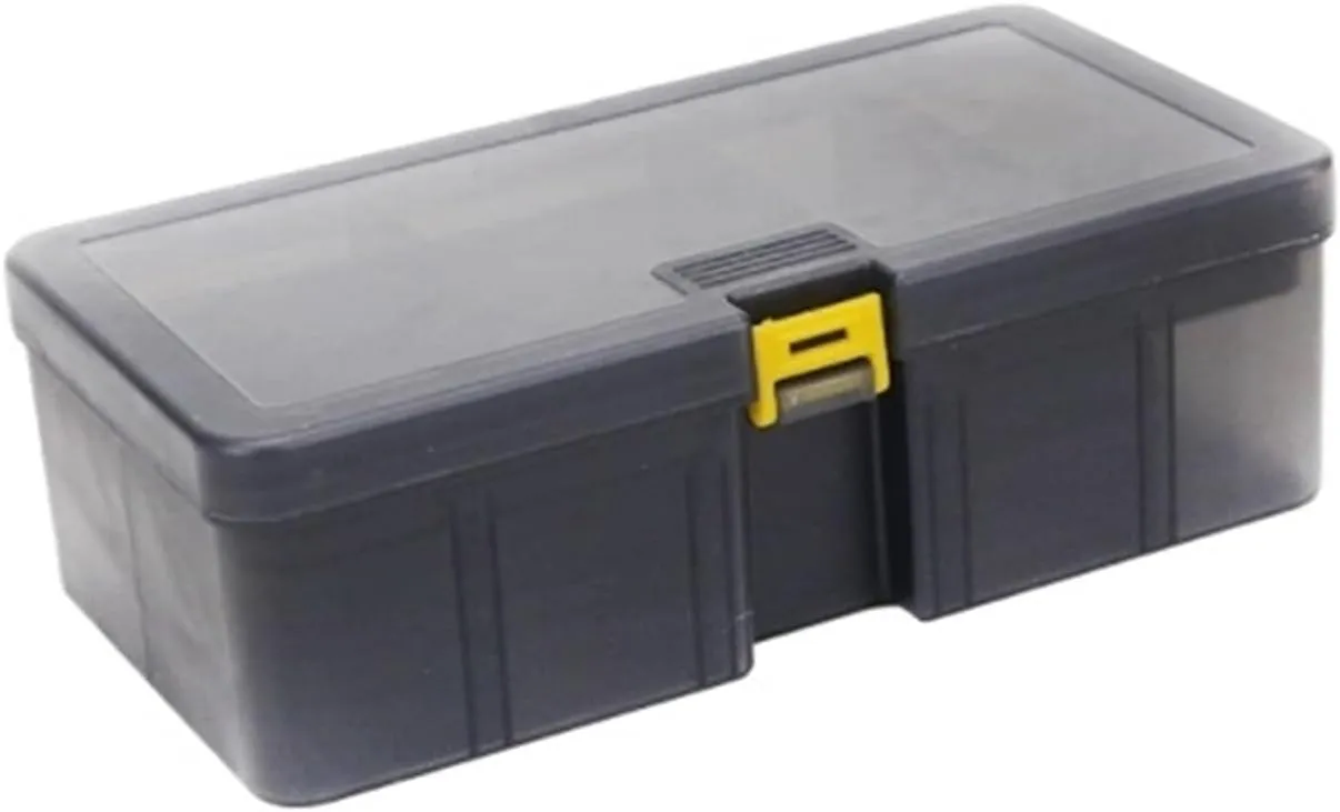 Fishing Organizer Fishing Tackle Box Stowaway Tray Tackle Box with Adjustable Dividers Plastic Storage Organizer All-Weather Fishing Lure Organizer