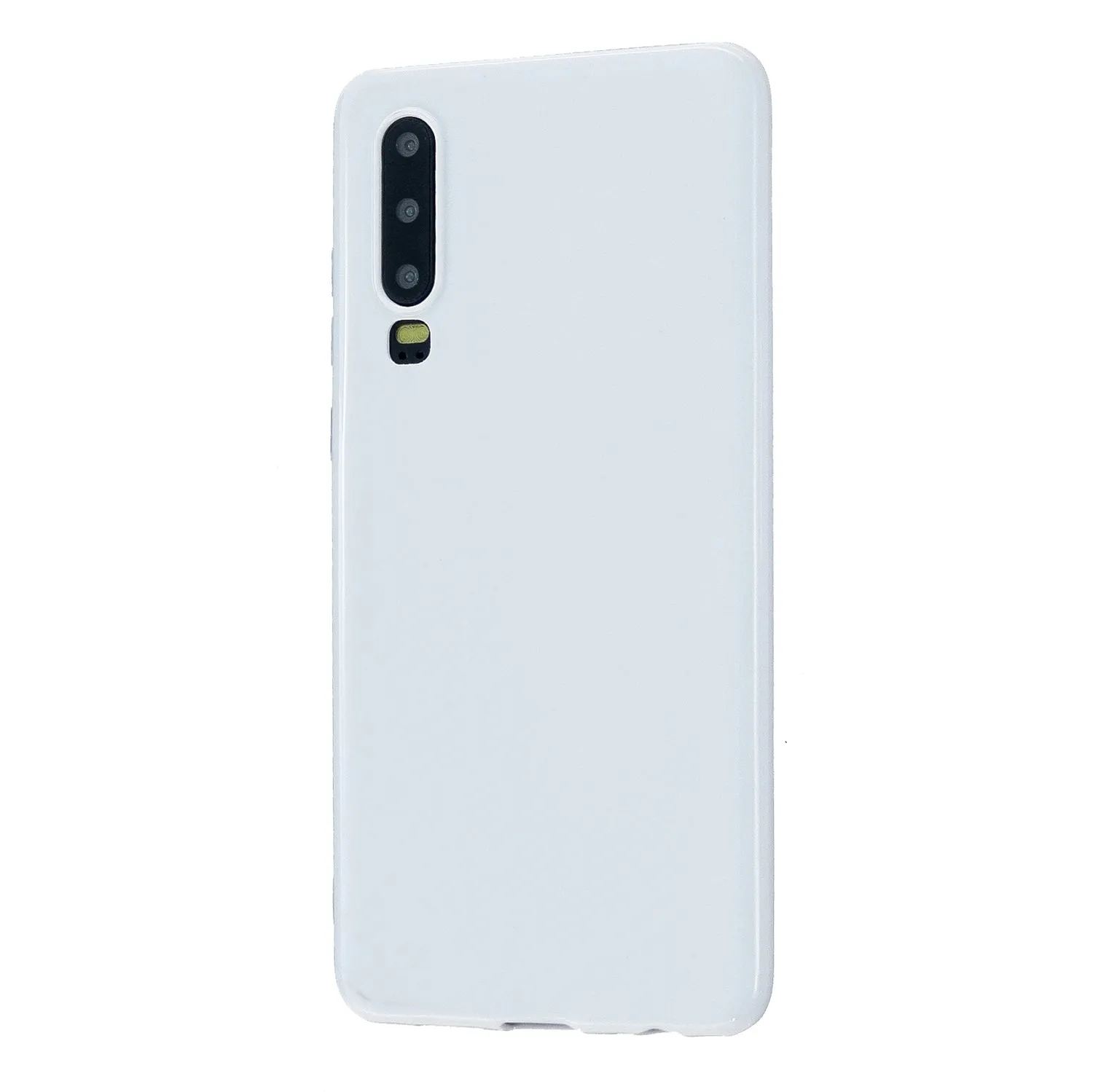 For HUAWEI P30/P30 Lite/P30 Pro Cellphone Case Simple Profile Soft TPU Scratch Proof Phone Shell Sakura pink