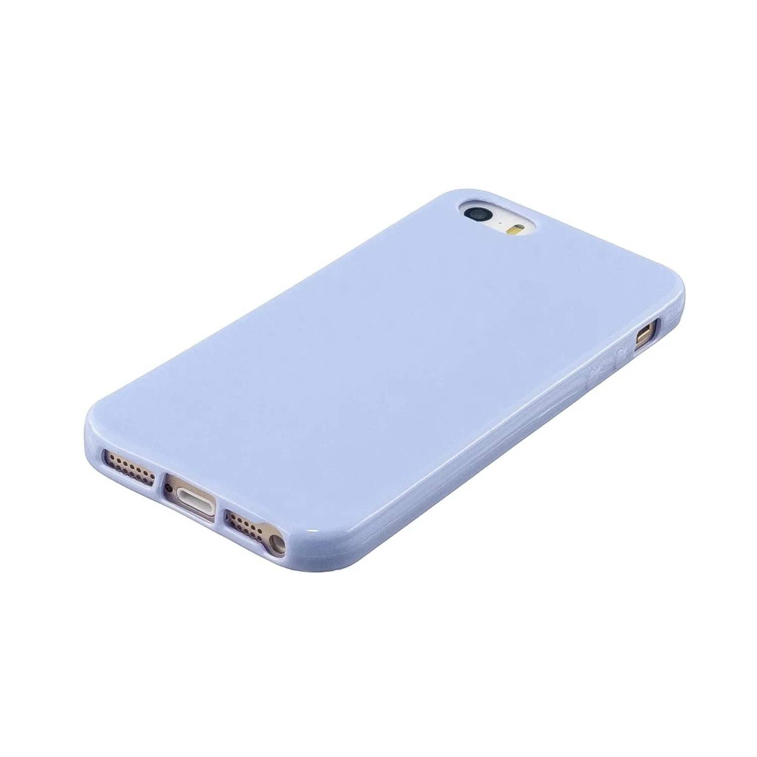 For iPhone 5/5S/SE/6/6S/6 Plus/6S Plus/7/8/7 Plus/8 Plus Cellphone Cover Soft TPU Bumper Protector Phone Shell Fluorescent green