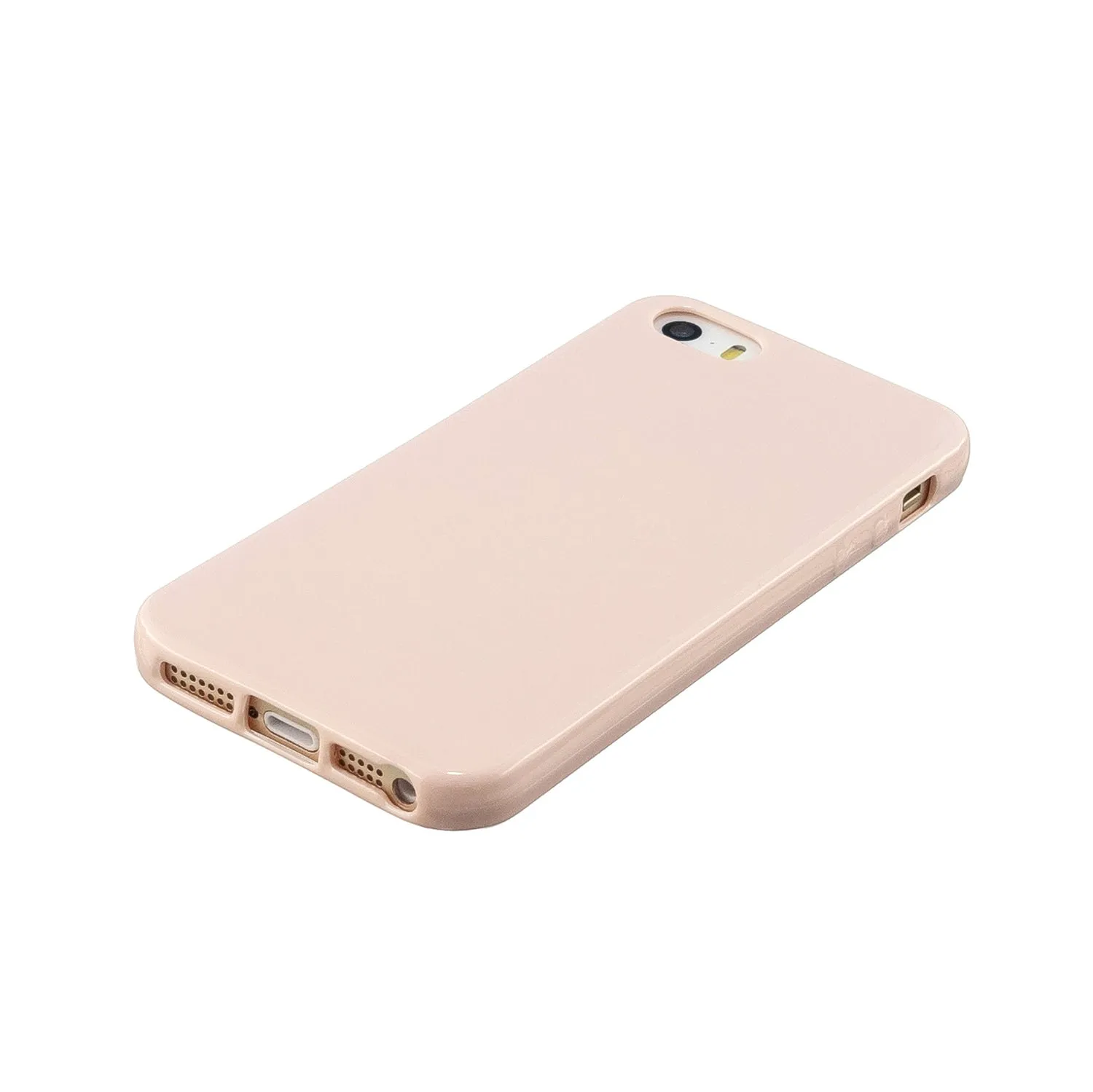 For iPhone 5/5S/SE/6/6S/6 Plus/6S Plus/7/8/7 Plus/8 Plus Cellphone Cover Soft TPU Bumper Protector Phone Shell Fluorescent green
