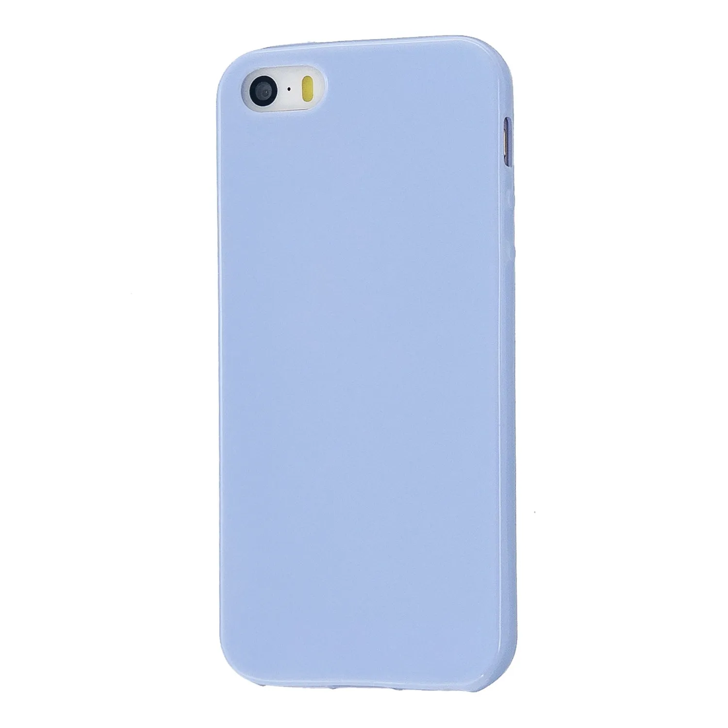 For iPhone 5/5S/SE/6/6S/6 Plus/6S Plus/7/8/7 Plus/8 Plus Cellphone Cover Soft TPU Bumper Protector Phone Shell Fluorescent green