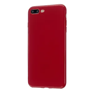 For iPhone 5/5S/SE/6/6S/6 Plus/6S Plus/7/8/7 Plus/8 Plus Cellphone Cover Soft TPU Bumper Protector Phone Shell Rose red