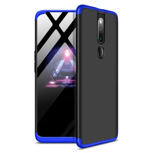 For OPPO F11 pro Ultra Slim PC Back Cover Non-slip Shockproof 360 Degree Full Protective Case Blue black blue