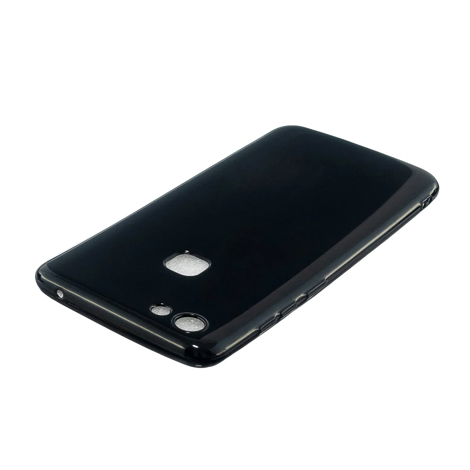 For VIVO Y75/Y79 Cellphone Case Glossy TPU Phone Shell Smartphone Soft Cover Heavy Duty Protection Bright black