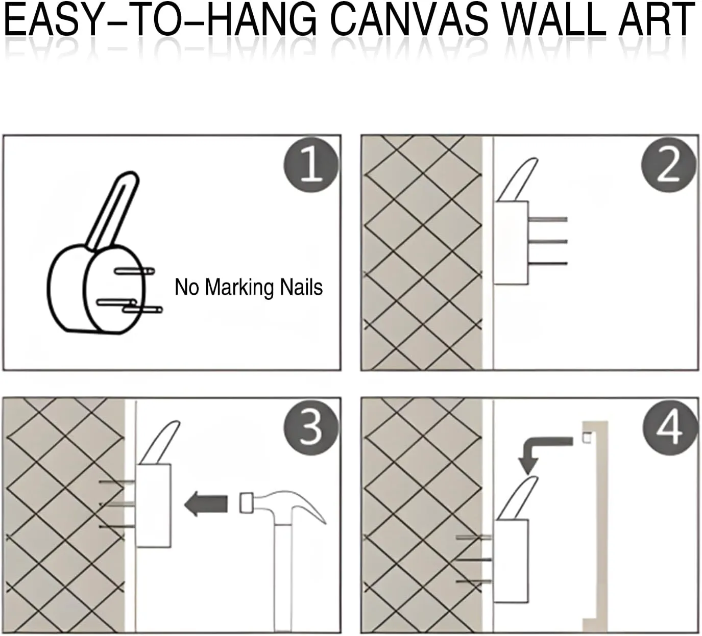 Framed Art Wall Decor - Matisse Canvas Wall Art Eco-Friendly, Moisture-Resistant 3-Piece Canvas Wall Art Set ， 12x16 Inches, Easy to Hang, Waterproof & Scratch-Resistant for Bedrooms, Living Rooms, and More（FRAMED) (Boho-1)