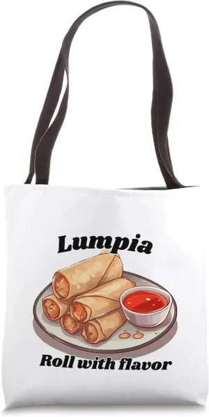 Funny Filipino Lumpia Roll With Flavor Tote Bag