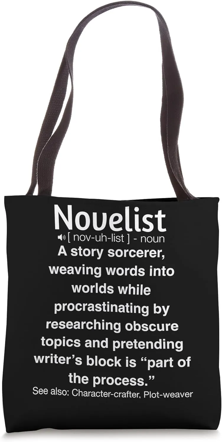 Funny Novelist Tote Bag