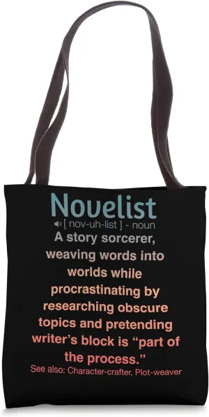 Funny Novelist Tote Bag