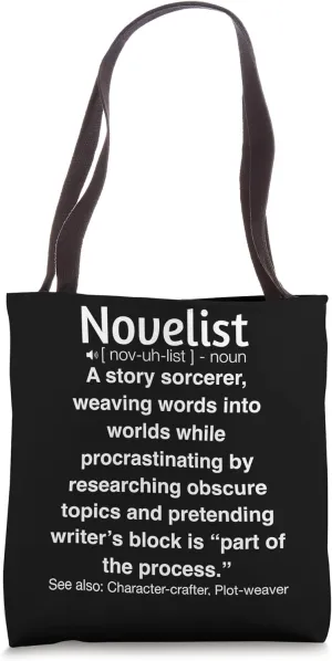 Funny Novelist Tote Bag