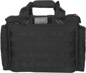 G. Outdoor Products G.P.S. Tactical Black Range Bag with Internal Foam Cradle | Secure 5 Handguns Storage | Durable Stain-Resistant Shooting Tactical Gear
