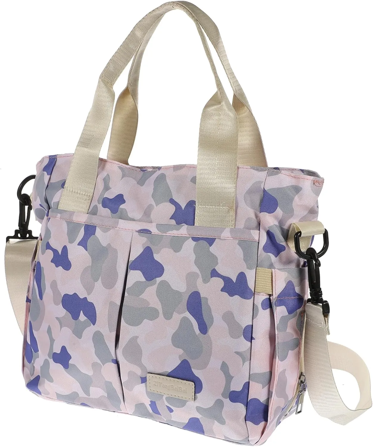 Garneck Fashionable Mommy Hospital Bag Baby Travel Bag Diaper Tote Large Handbag for Mom Handbag