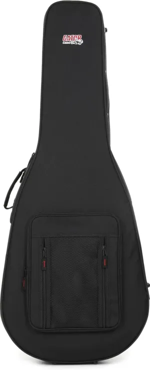 Gator Cases Lightweight Polyfoam Guitar Case For Dreadnaught Style Acoustic Guitars, (GL-DREAD-12)