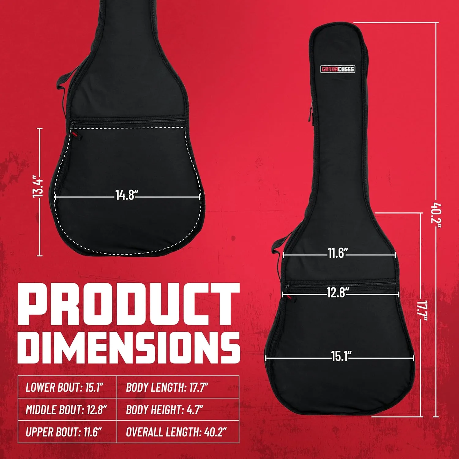 Gator Economy Gig Bag - Classical Guitar