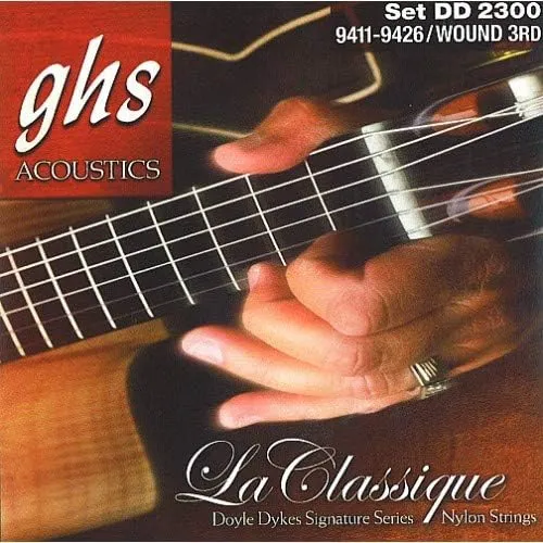 GHS Strings Classical Guitar Strings (DD2300 Set)
