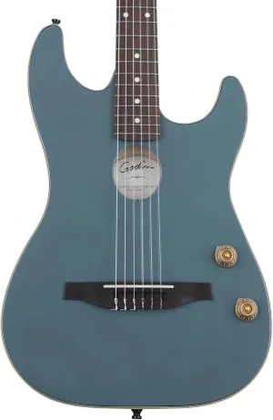Godin 6 String Hollow-Body Electric Guitar, Right, arctik Blue (052233)