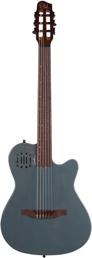 Godin 6 String Hollow-Body Electric Guitar, Right, Arctik Blue (052387)