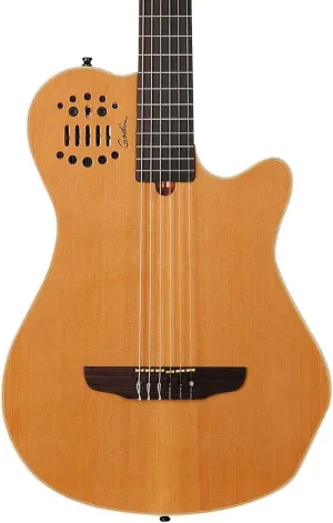 Godin Multiac Grand Concert SA Nylon String Electric Guitar Natural High Gloss w/ Gigbag