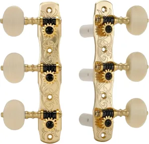Gotoh Classical Guitar Tuners, with Ivoroid Knobs