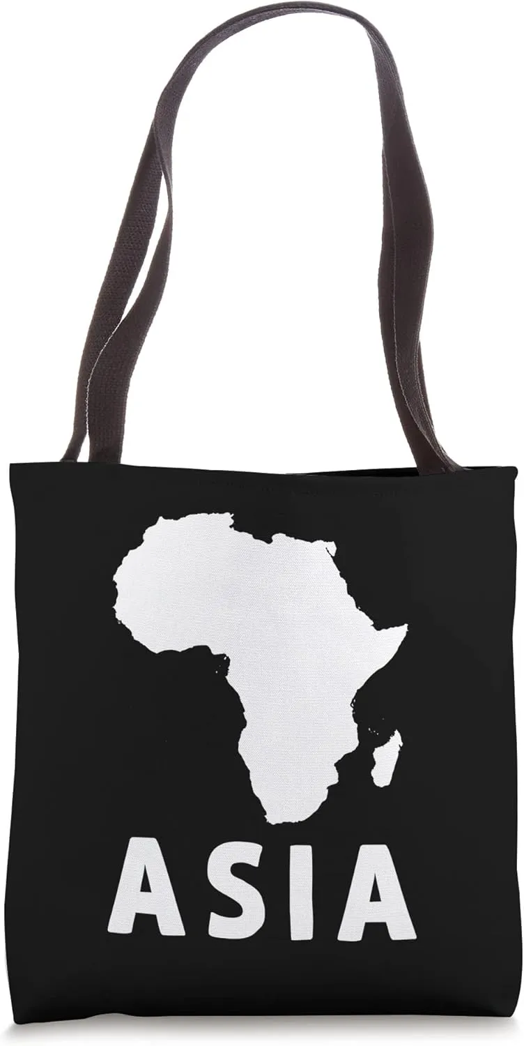 Graphic Design Fail Bootleg Poorly Translated Africa Asia Tote Bag