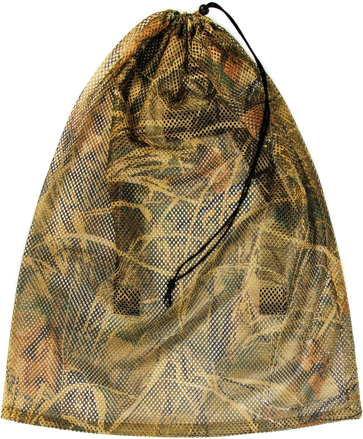 GUGULUZA Mesh Decoy Bags, Green/Camo Duck Decoy Bag for Goose/Turkey/Waterfowl/Pigeon, Light Weight Carrying Storage Backpack for Hunting